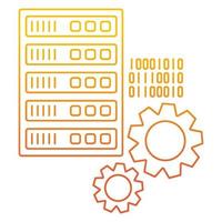 configuration icon, suitable for a wide range of digital creative projects. vector