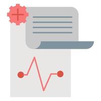 medical history icon, suitable for a wide range of digital creative projects. vector