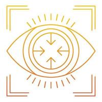 focus icon, suitable for a wide range of digital creative projects. vector