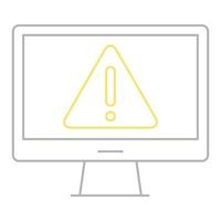 hosting error icon, suitable for a wide range of digital creative projects. vector