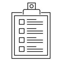 shopping list icon, suitable for a wide range of digital creative projects. vector