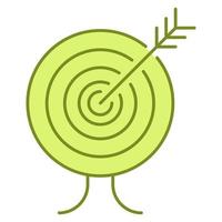 target icon, suitable for a wide range of digital creative projects. vector