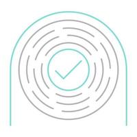 uniqueness icon, suitable for a wide range of digital creative projects. vector