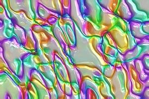 Abstract glossy liquid background,Glitter texture background.Abstract modern painting.Digital modern colorful texture.Digital background illustration.Textured background.Holographic liquid background photo