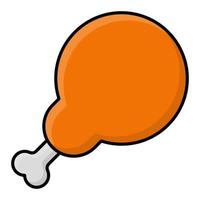 chicken icon, suitable for a wide range of digital creative projects. vector