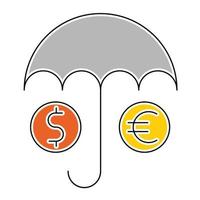 insurance icon, suitable for a wide range of digital creative projects. vector