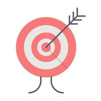 target icon, suitable for a wide range of digital creative projects. vector