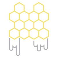 honeycomb icon, suitable for a wide range of digital creative projects. vector