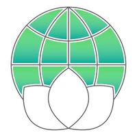 Environment icon, suitable for a wide range of digital creative projects. vector