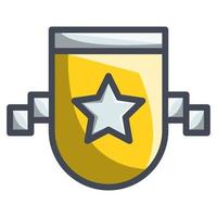 Trophy icon, suitable for a wide range of digital creative projects. vector