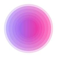 round brilliant icon, suitable for a wide range of digital creative projects. vector