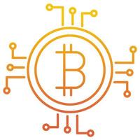 crypto currency icon, suitable for a wide range of digital creative projects. vector