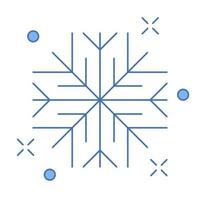 icono de nieve, adecuado para una amplia gama de proyectos creativos digitales. vector