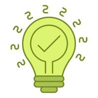 innovation icon, suitable for a wide range of digital creative projects. vector