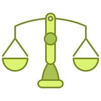 scales icon, suitable for a wide range of digital creative projects. vector