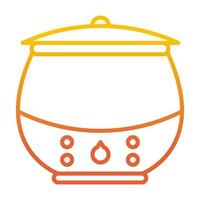 soup warmer icon, suitable for a wide range of digital creative projects. vector