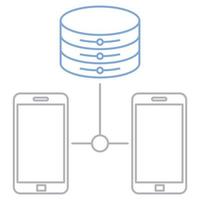 Big data icon, suitable for a wide range of digital creative projects. vector