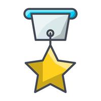 Winner icon, suitable for a wide range of digital creative projects. vector