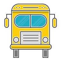 bus icon, suitable for a wide range of digital creative projects. vector