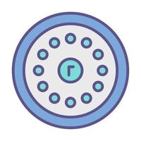 smart lock icon, suitable for a wide range of digital creative projects. vector
