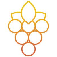 grape icon, suitable for a wide range of digital creative projects. vector
