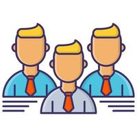 leadership icon, suitable for a wide range of digital creative projects. vector