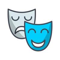 theatre icon, suitable for a wide range of digital creative projects. vector