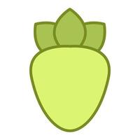 Strawberry icon, suitable for a wide range of digital creative projects. vector