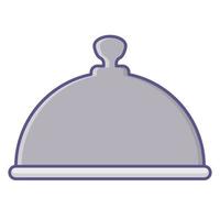 dish icon, suitable for a wide range of digital creative projects. vector