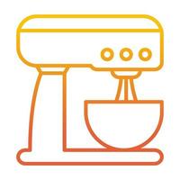 Mixer icon, suitable for a wide range of digital creative projects. vector