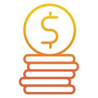 money icon, suitable for a wide range of digital creative projects. vector