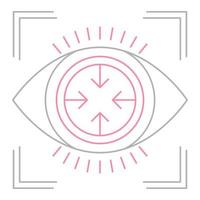 focus icon, suitable for a wide range of digital creative projects. vector