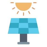 Panel solar icon, suitable for a wide range of digital creative projects. vector