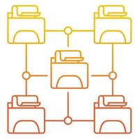 Big data icon, suitable for a wide range of digital creative projects. vector