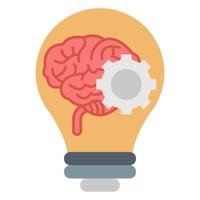 Brainstorm icon, suitable for a wide range of digital creative projects. vector