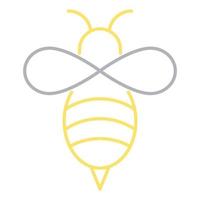bees icon, suitable for a wide range of digital creative projects. vector