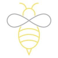 bees icon, suitable for a wide range of digital creative projects. vector