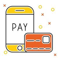 Payment icon, suitable for a wide range of digital creative projects. vector