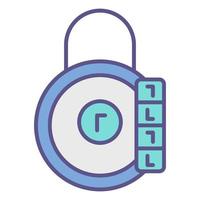 password icon, suitable for a wide range of digital creative projects. vector