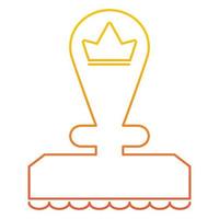 Top priority icon, suitable for a wide range of digital creative projects. vector