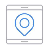 GPS icon, suitable for a wide range of digital creative projects. vector