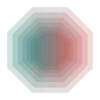 octagonal diamond icon, suitable for a wide range of digital creative projects. vector