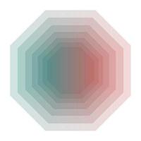 octagonal diamond icon, suitable for a wide range of digital creative projects. vector