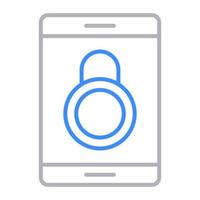 Lock icon, suitable for a wide range of digital creative projects. vector