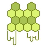 honeycomb icon, suitable for a wide range of digital creative projects. vector