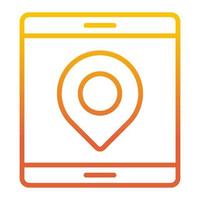 GPS icon, suitable for a wide range of digital creative projects. vector