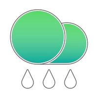 clouds icon, suitable for a wide range of digital creative projects. vector