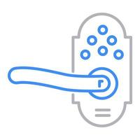 smart lock icon, suitable for a wide range of digital creative projects. vector