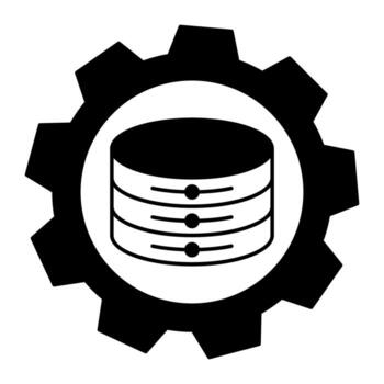 setting icon, suitable for a wide range of digital creative projects. vector