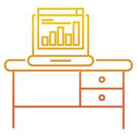 workplace icon, suitable for a wide range of digital creative projects. vector